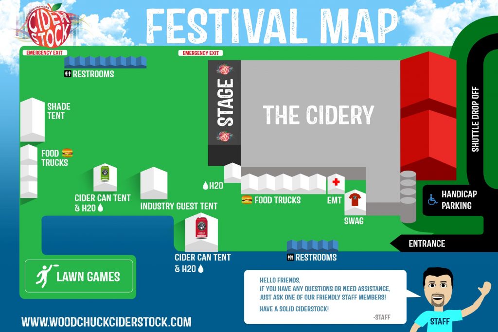 Event Map Woodchuck Ciderstock
